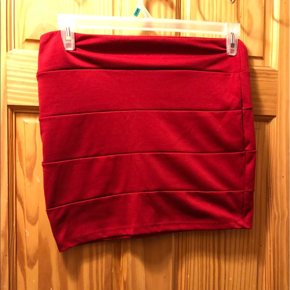Reed mini skirt
